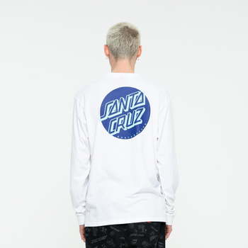 Longsleeve Santa Cruz Shadowless Dot (white)