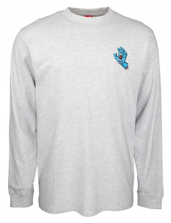Longsleeve Santa Cruz Screaming Hand Chest (athletic heather)