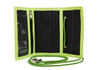 Portfel Santa Cruz Walker (black/lime)